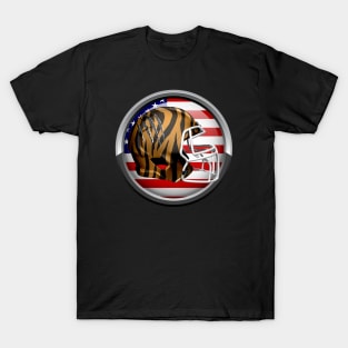 American Football Tiger T-Shirt